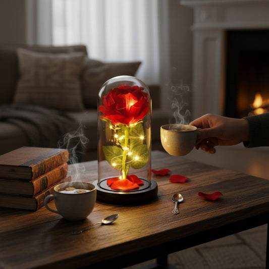 Rose Lamp For Gifts